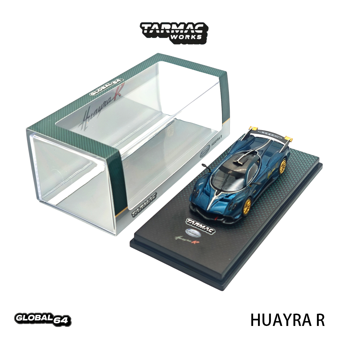 Die Cast Car 1 64 - Tarmac Works GLOBAL64 T64G-TL035-TCF 1:64 Pagani
