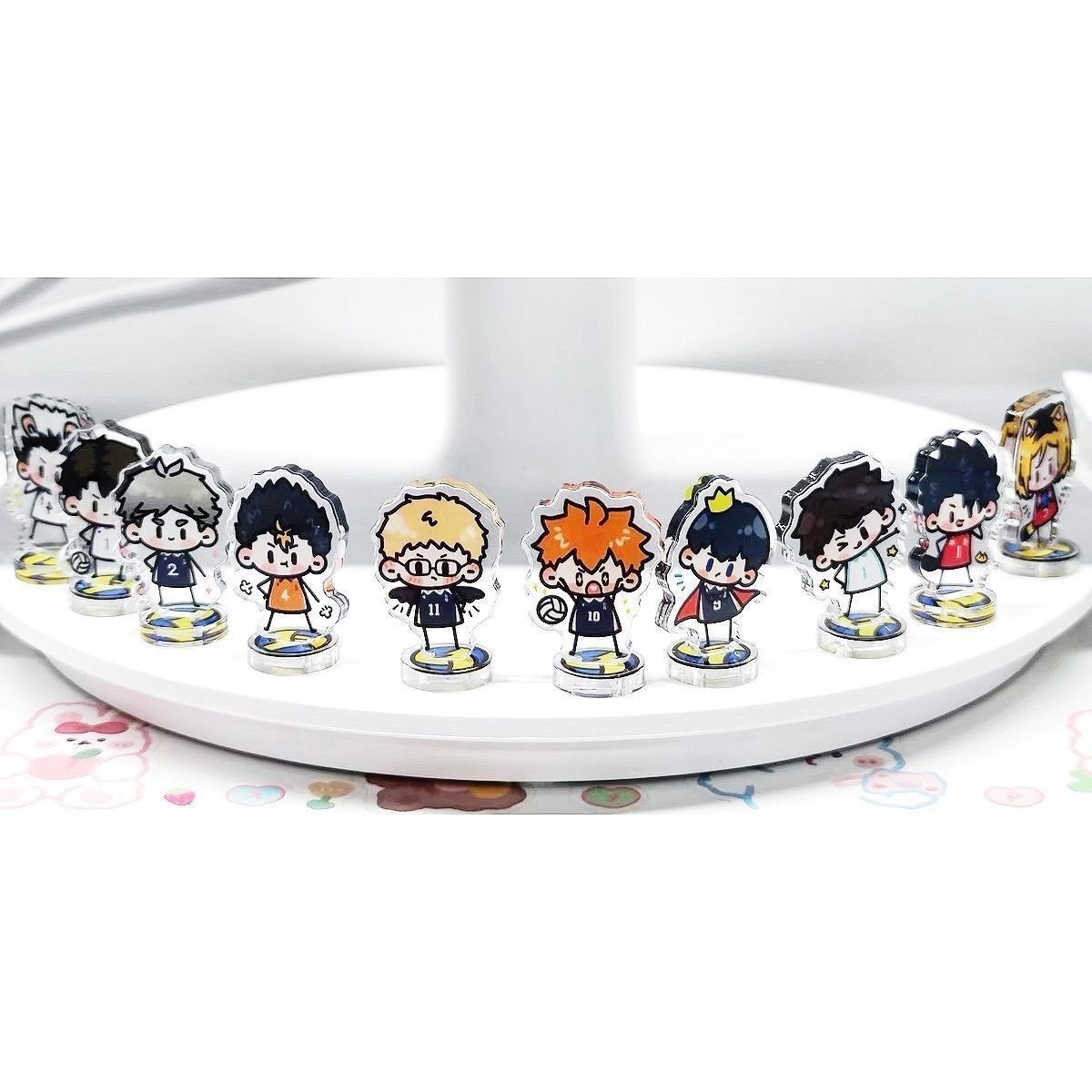 Haikyuu!! merchandise featurin - Figma Stand Set review and price