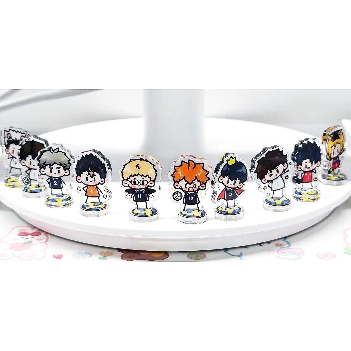 Haikyuu!! merchandise featurin - Figma Stand Set review and price