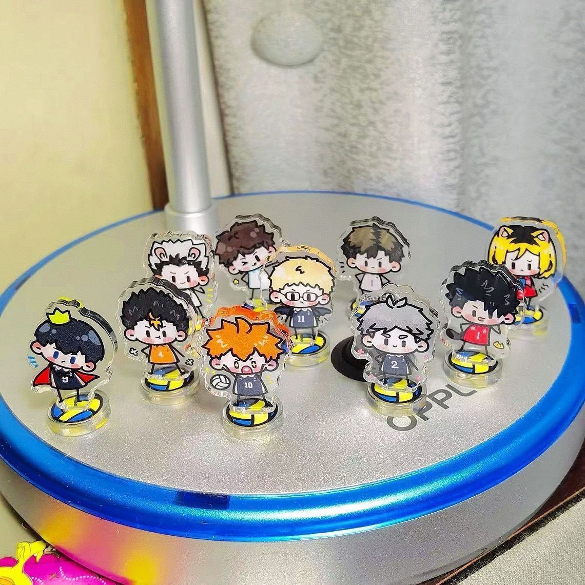 Haikyuu!! merchandise featurin - Figma Stand Set review and price