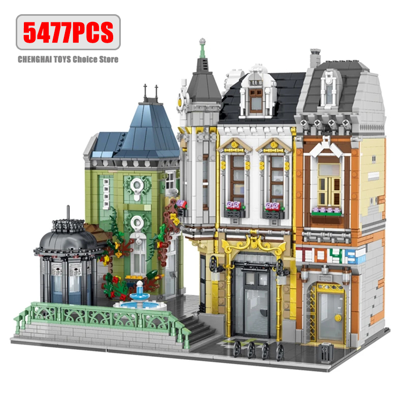 5477pcs URGE Street View Sets  - Lego Set Creator review and price